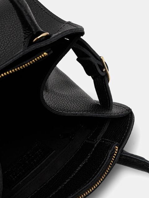 Answear.LAB torebka skórzana kolor czarny - zdjęcie produktu nr 2