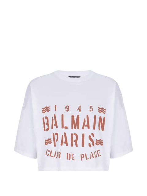 Balmain printed T-shirt - White - zdjęcie produktu nr 1