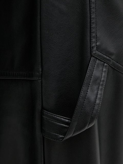 Marc Aurel spodnie damskie kolor czarny proste high waist 1909-2000-93332