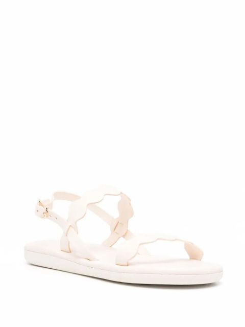 Ancient Greek Sandals Afros scalloped-strap sandals - Neutrals - zdjęcie produktu nr 2
