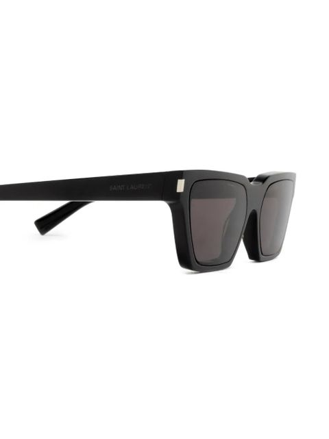 Saint Laurent Eyewear Calista square-frame sunglasses - Black