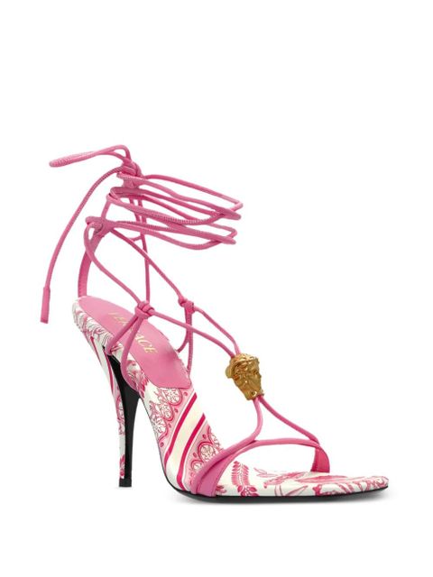 Versace 120mm Medusa Head-plaque sandals - Pink - zdjęcie produktu nr 2