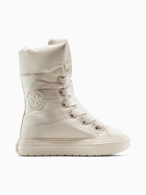 Converse śniegowce Chuck Taylor All Star Elements Boot kolor beżowy A14273C - zdjęcie produktu nr 1