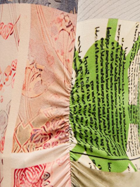 Desigual longsleeve LIMBANI damski kolor beżowy 25WWTK33