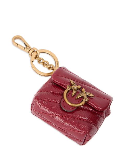 PINKO Love quilted birds AirPods case - Red - zdjęcie produktu nr 2