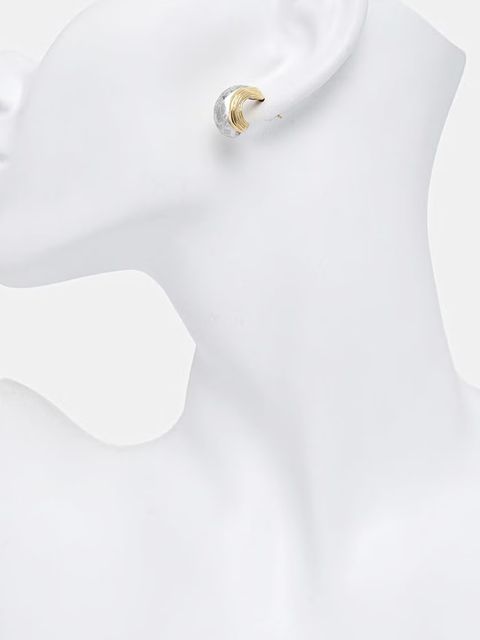 Guess kolczyki damskie ze stali nierdzewnej VIVA SOLEIL - zdjęcie produktu nr 1