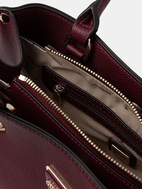 Guess torebka MERIDIAN kolor bordowy HWBG69 74090