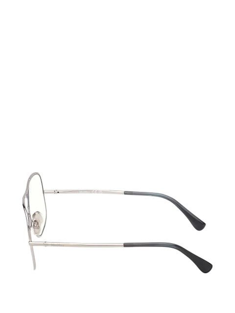 Max Mara Eyewear browline glasses - Silver