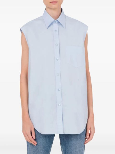 Moschino sleeveless shirt - Blue - zdjęcie produktu nr 2