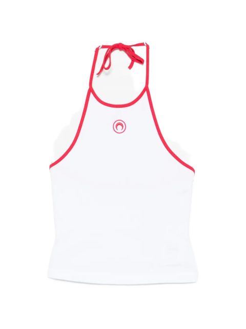 Marine Serre halter-neck top - White - zdjęcie produktu nr 1