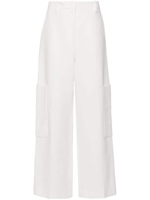 KHAITE Caiton trousers - White - zdjęcie produktu nr 1