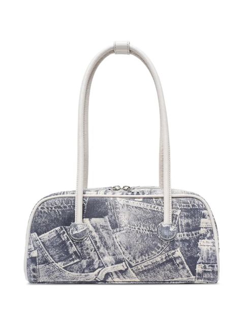 Marge Sherwood Soft Boston patchwork shoulder bag - Grey - zdjęcie produktu nr 1