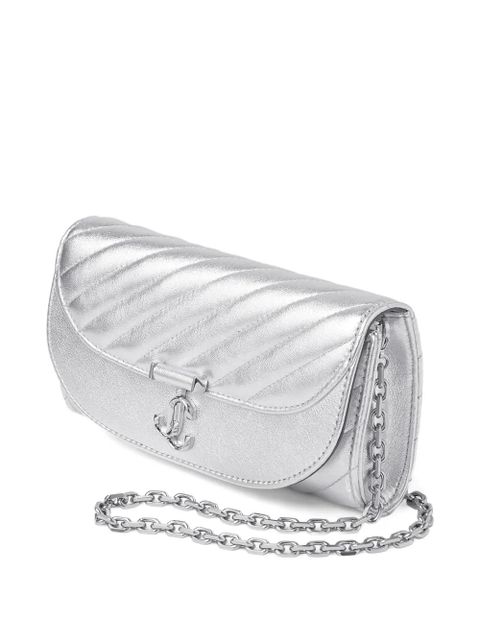 Jimmy Choo Quilted chain mini bag - Silver