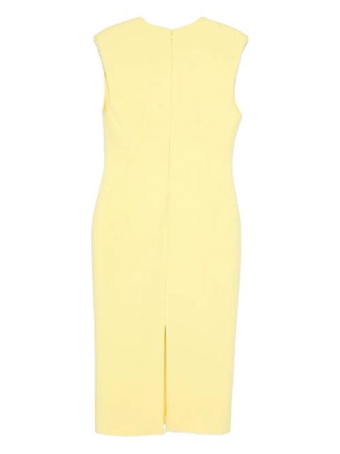 Givenchy V-neck split dress - Yellow