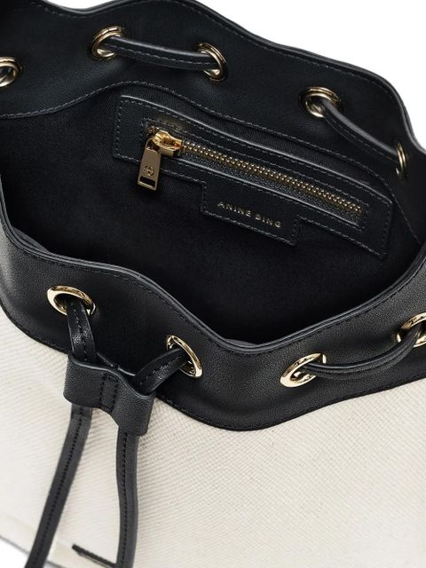 ANINE BING mini Alana bucket bag - Neutrals