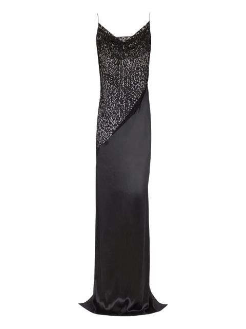 Balmain lace-embellished dress - Black - zdjęcie produktu nr 1