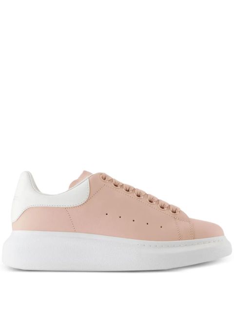 Alexander McQueen Oversized leather sneakers - Pink - zdjęcie produktu nr 1