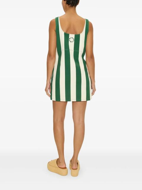 Simon Miller Sahara striped denim dress - Green