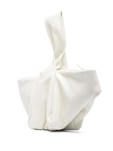 AMBUSH Twist knot-detail tote - White