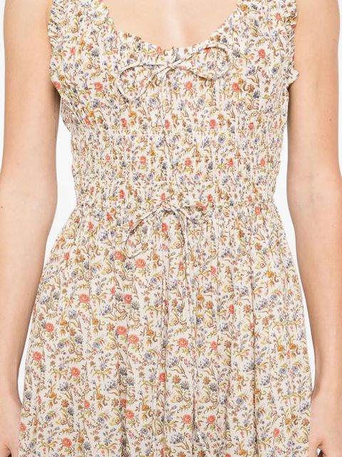 DÔEN Emmaretta midi dress - Neutrals