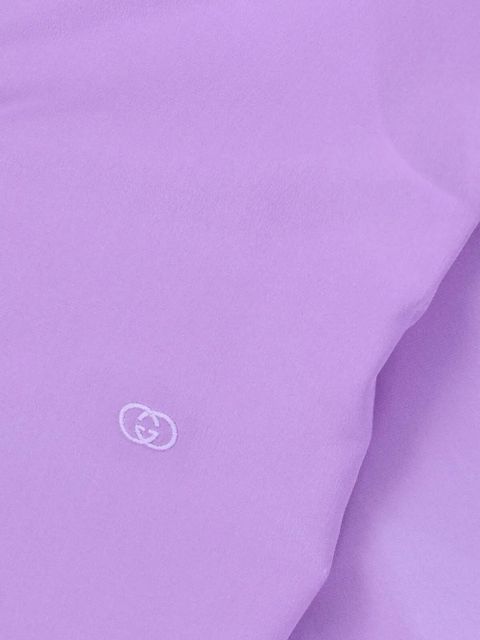 Gucci GG silk shirt - Purple