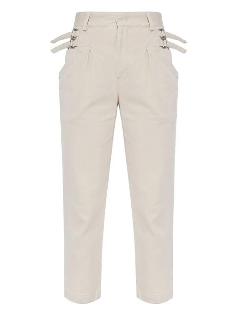 ISABEL MARANT Tiffenda buckle-detail jeans - Neutrals - zdjęcie produktu nr 1