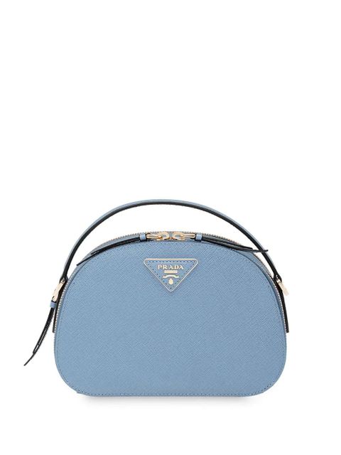 Prada Odette Saffiano leather bag - Blue - zdjęcie produktu nr 1