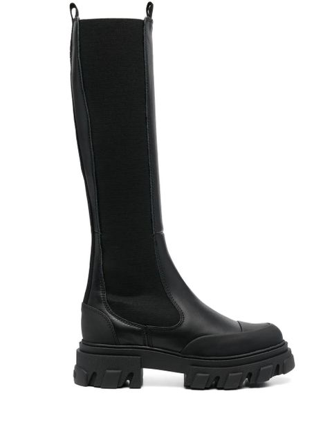 GANNI knee-high Chelsea boots - Black - zdjęcie produktu nr 1