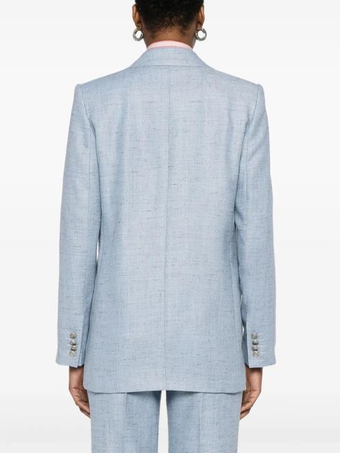 ETRO speckled blazer - Blue