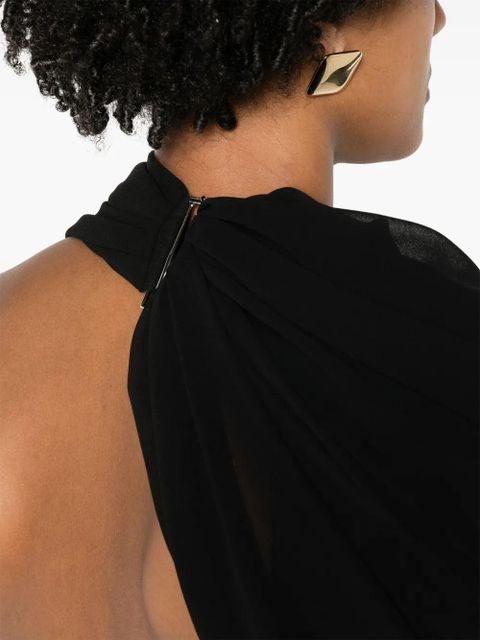 Jacquemus Le Haut Pablo chiffon blouse - Black