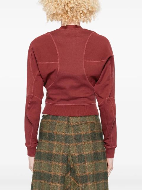 Vivienne Westwood Orb-embroidered V-neck sweater - zdjęcie produktu nr 2