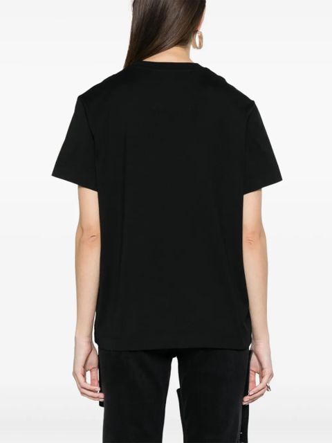 Givenchy 4G Flowers-print cotton T-shirt - Black