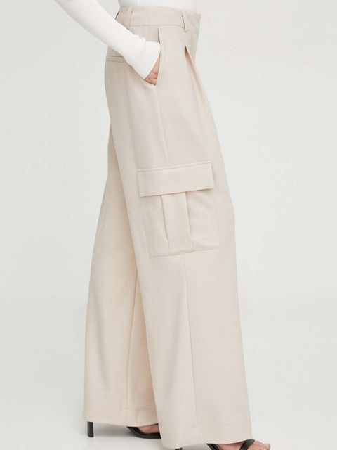 Herskind spodnie z domieszką wełny Louise - zdjęcie produktu nr 1