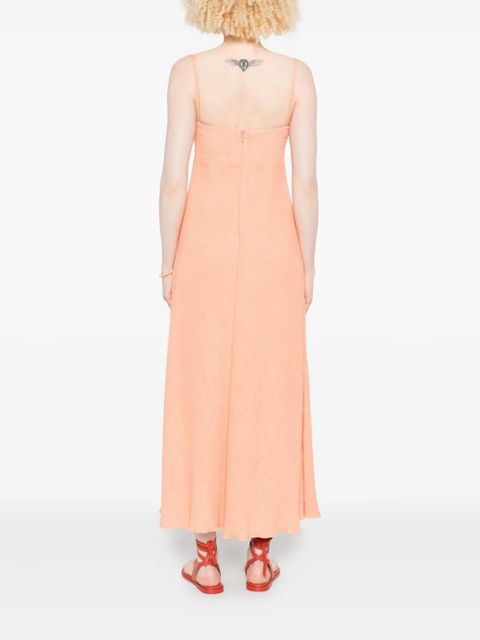 Johanna Ortiz Dream Spinner midi dress - Orange