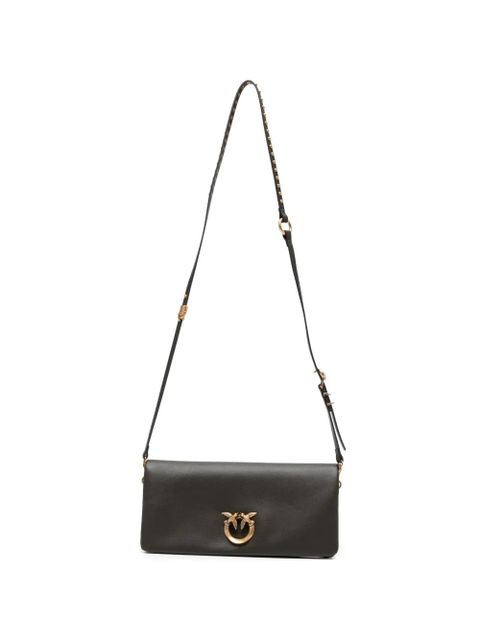 PINKO leather clutch bag - Brown - zdjęcie produktu nr 1