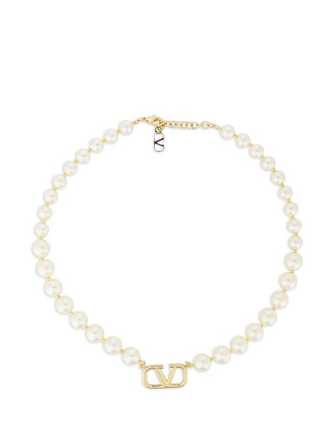 Valentino Garavani VLogo Signature necklace - Gold - zdjęcie produktu nr 1