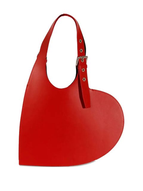Coperni mini Heart tote bag - Red