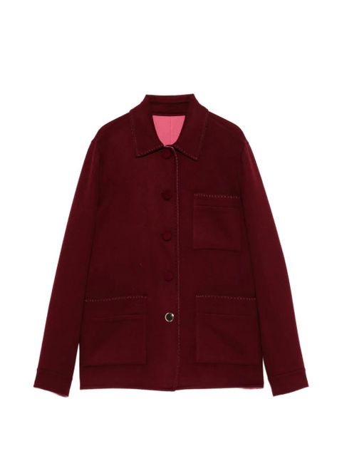 Gabriela Hearst Ulu reversible single-breaste jacket - Red - zdjęcie produktu nr 1