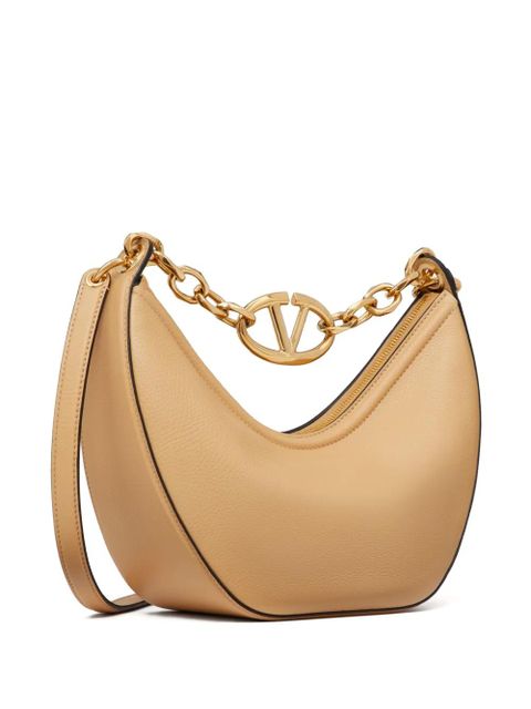Valentino Garavani small VLogo Moon shoulder bag - Neutrals