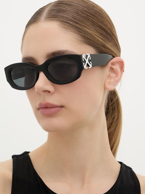 Off-White okulary przeciwsłoneczne okrągłe - zdjęcie produktu nr 1