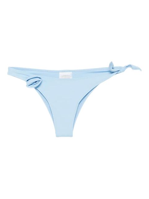 Coperni flower-detail tie-side bikini bottoms - Blue - zdjęcie produktu nr 1