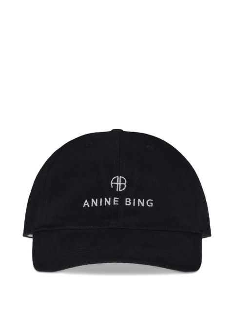 ANINE BING logo-detail hat - Black - zdjęcie produktu nr 1