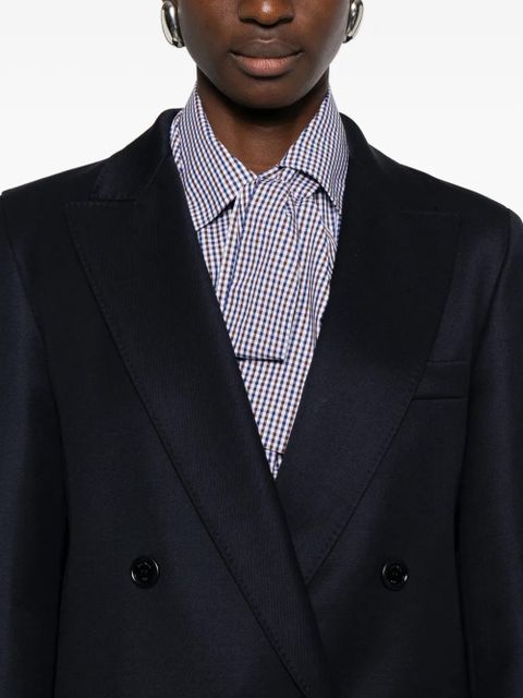 Max Mara double-breasted blazer - Blue