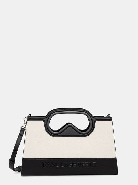 Karl Lagerfeld torebka K/AVIATOR kolor biały A4W30283 - zdjęcie produktu nr 1