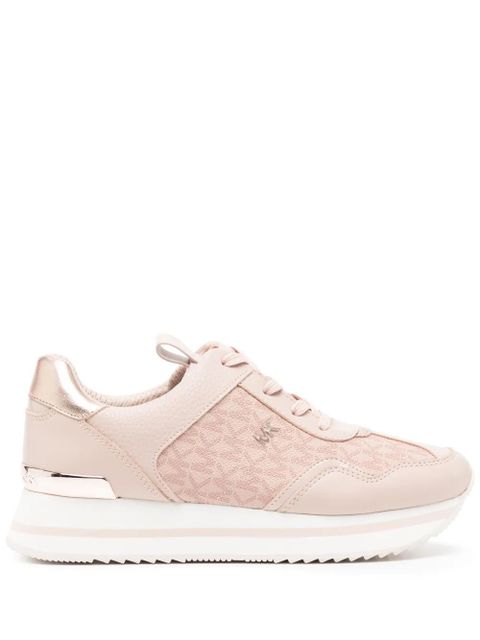 Michael Kors Raina logo-jacquard platform sneakers - Pink - zdjęcie produktu nr 1
