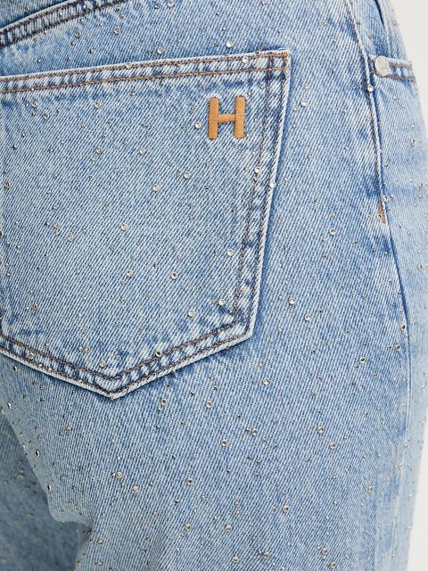 Silvian Heach jeansy STEVER damskie high waist GPA25109-X