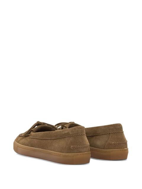 Copenhagen fringed suede loafers - Brown