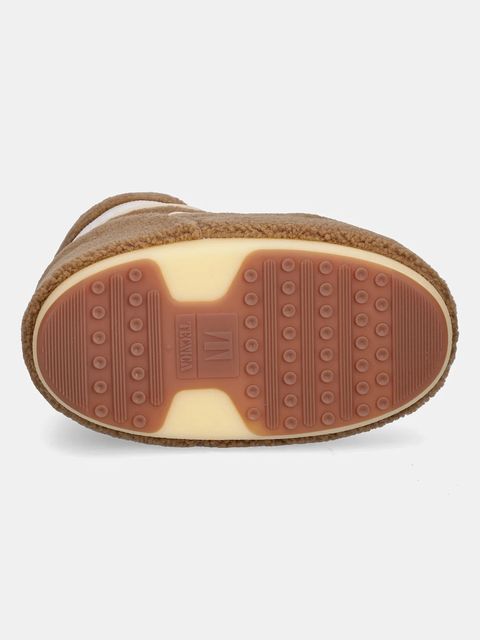 Moon Boot śniegowce MB ICON LOW FLEECE kolor brązowy 80D1409700 M047
