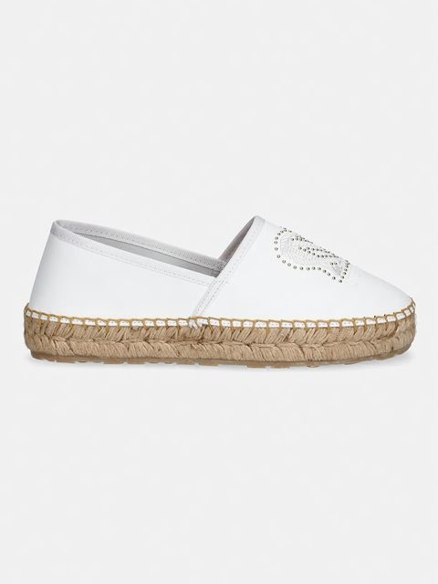 Love Moschino espadryle damskie skórzane - zdjęcie produktu nr 1
