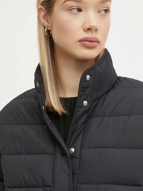 Hollister Co. kurtka kolor czarny przejściowa KI344-4102